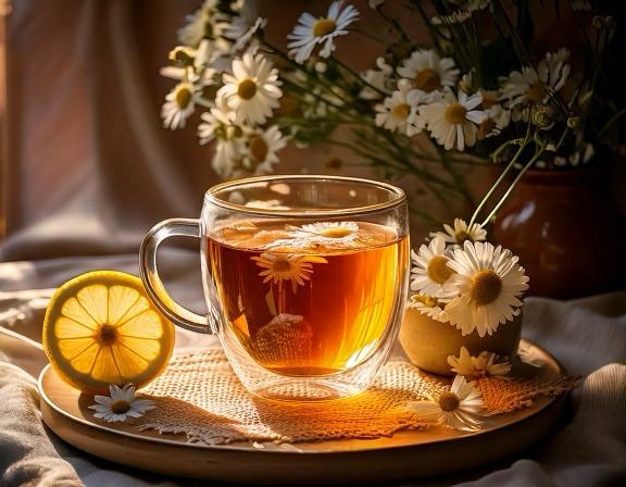 Chamomile calm tea
